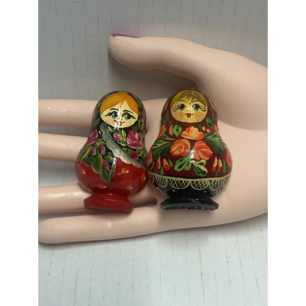 Russian Nesting Doll Look Refrigerator Magnet 2.5